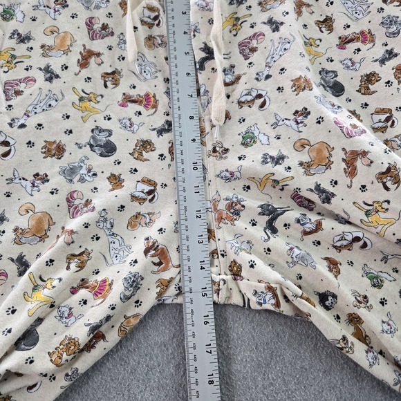 Disney Women Sleepwear XXXL Beige Graphic Print Characters Pajama Pants - Picture 6 of 10
